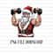 Christmas Workout Design, Bodybuilder Santa Png, Funny Santa Sublimation, Men Png, Gym Shirt, Workout Png, Santa Workout Png, Lifting Png.jpg