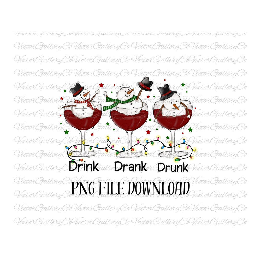 Drink drank drunk Png, Funny Christmas Png, Christmas Png, Wine Png, Funny holiday, Christmas Png, Funny Christmas Png, Instant download.jpg