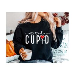 not today cupid svg png pdf, funny valentine svg, hello valentine svg, valentine&39s day svg, love svg, heart svg, valen