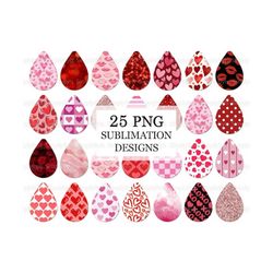 valentine&39s day earrings sublimation, valentines day earrings teardrop png, earrings designs valentines, earrings bund