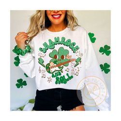 shamrock and roll svg png,st patrick&39s day svg,funny st patricks png,lucky sublimation,shamrock png,sublimation design