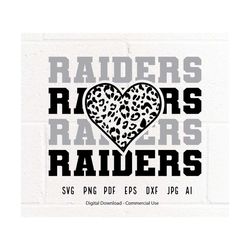 raider heart svg, raider, raiders, heart svg, png, sublimation, heart clipart, cricut svg, eps, cheer svg, svg for shirts, svg for cricut
