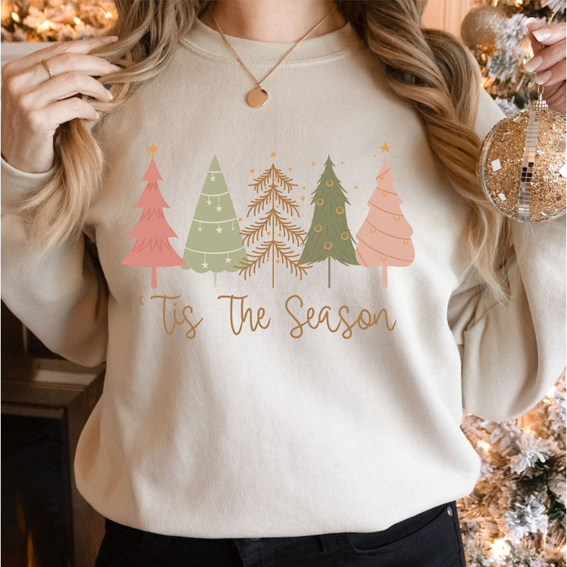 Christmas Sublimation Png, Tis The Season Png, Retro Christmas Png, Christmas Png, Christmas tree, Christmas Shirt Design, Digital Download.jpg