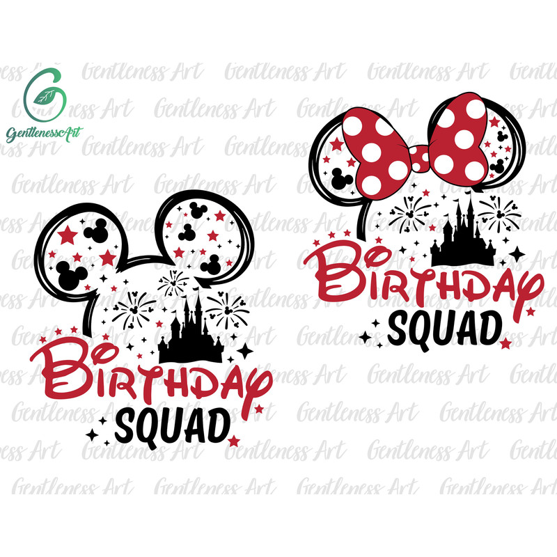 Bundle Birthday Squad Svg, Happy Birthday Svg, Family Vacation Svg, Vacay Mode, Magical Kingdom Svg.jpg