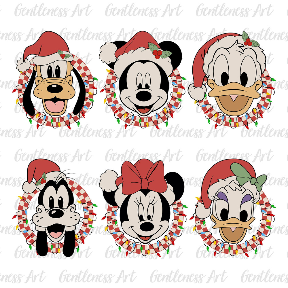 Bundle Christmas Mouse And Friends, Merry Christmas Svg Png, Christmas Squad Svg, Xmas Friends Svg, Holiday Season Svg.jpg