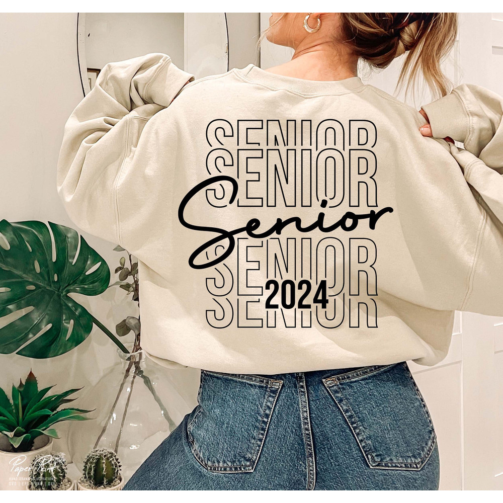Senior 2024 SVG, Class of 2024 SVG, Graduation 2024 SVG, High School Shirt Svg, University Silhouette Png Eps Cut Digital Files Sublimation.jpg