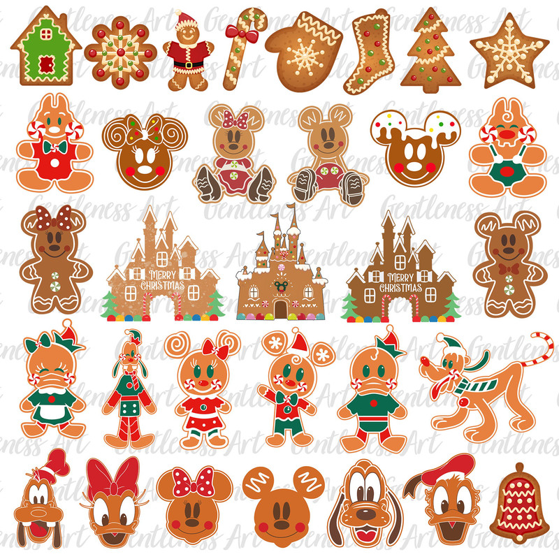 Bundle Christmas Gingerbread Png Svg, Christmas Cookies Svg, Christmas Squad Svg, Christmas Mouse And Friends Svg, Holiday Season Svg.jpg