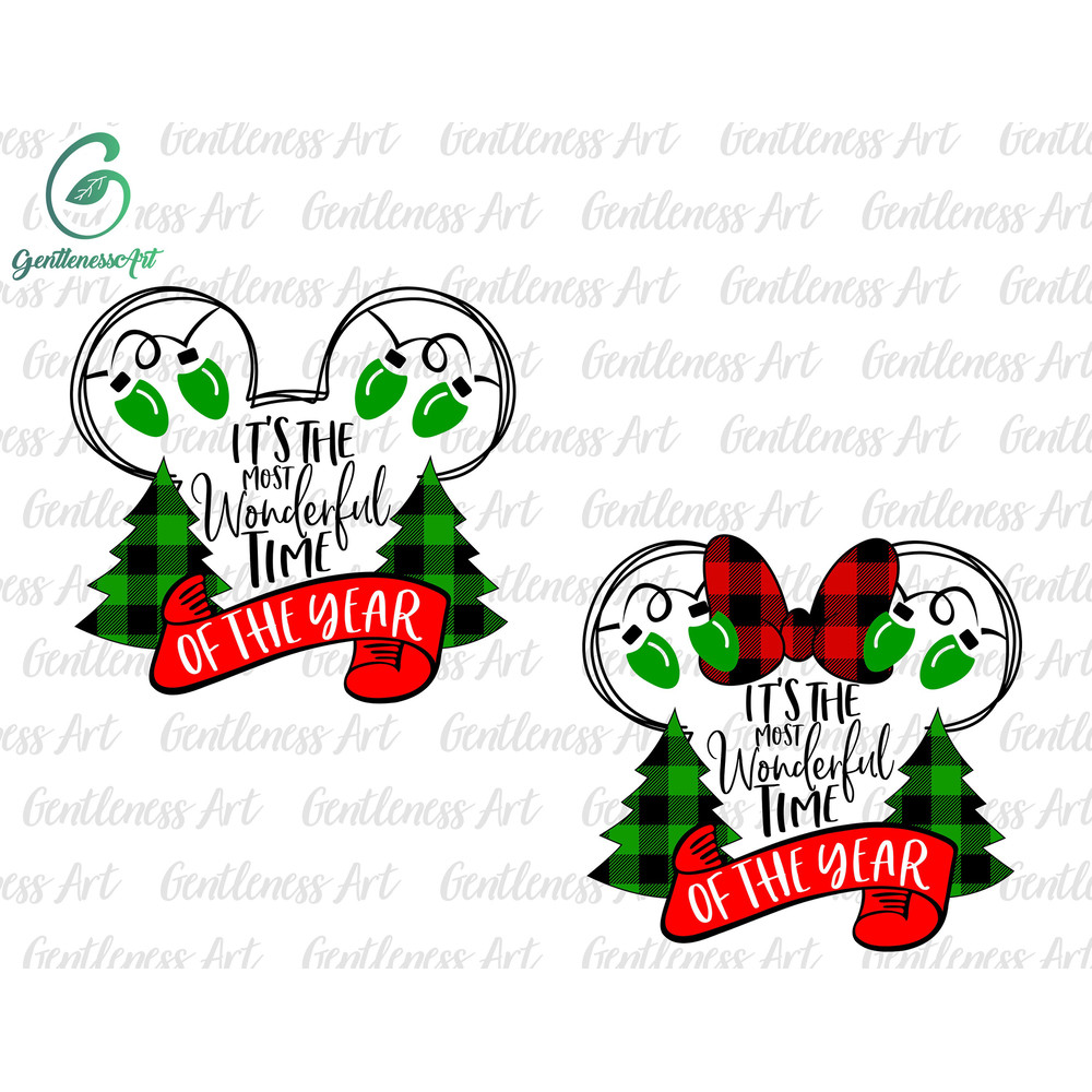 Bundle Christmas The Most Wonderful Time Png Svg, Christmas Character Svg, Christmas Tree Svg, Christmas Light Svg, Holiday Season Svg.jpg