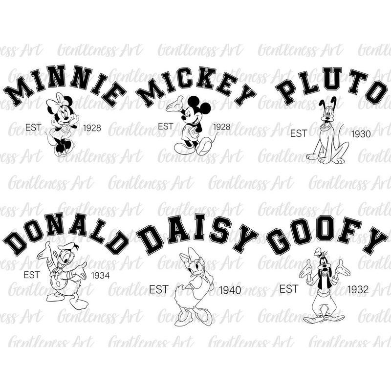 Bundle Mouse And Friends Svg, Family Trip 2023 Svg, Family Trip Svg, Family Vacation Svg, Vacay Mode Svg, Magical Kingdom Svg, Cricut Files.jpg