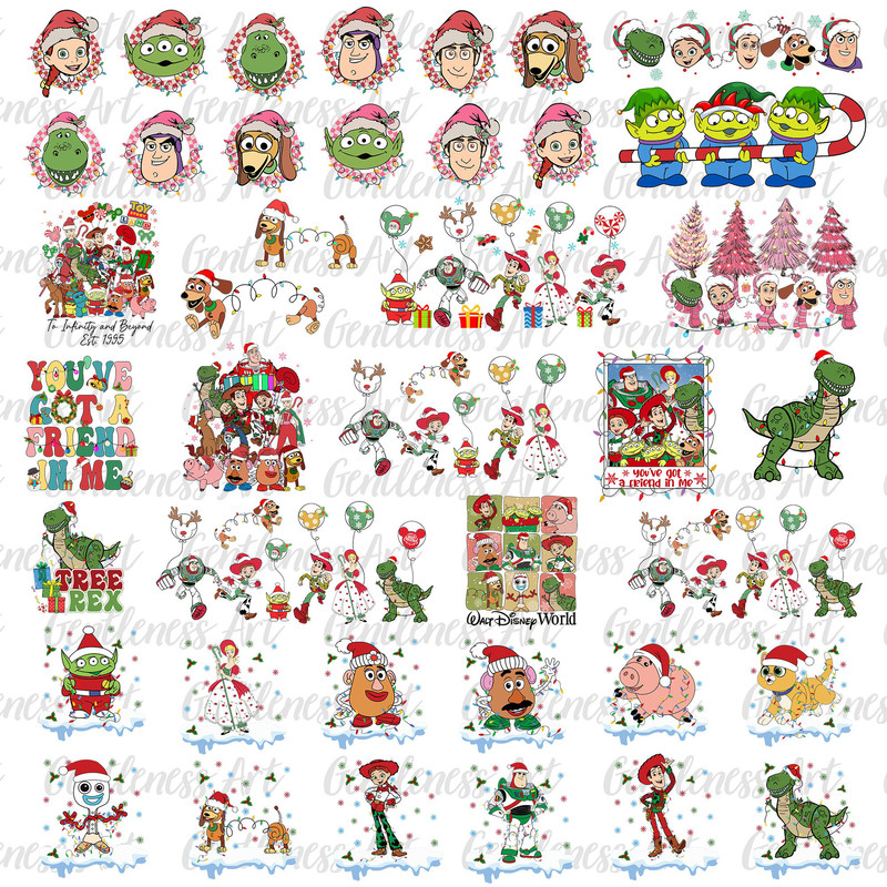 Christmas Toy Character Bundle Png Svg, Christmas Squad Svg, Christmas Friends Svg, Holiday Season Svg, Xmas Svg.jpg