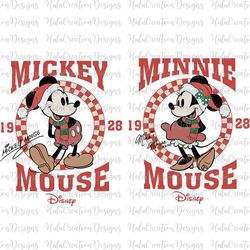 merry christmas red checked svg png, christmas mouse and friends, christmas squad svg, christmas frie