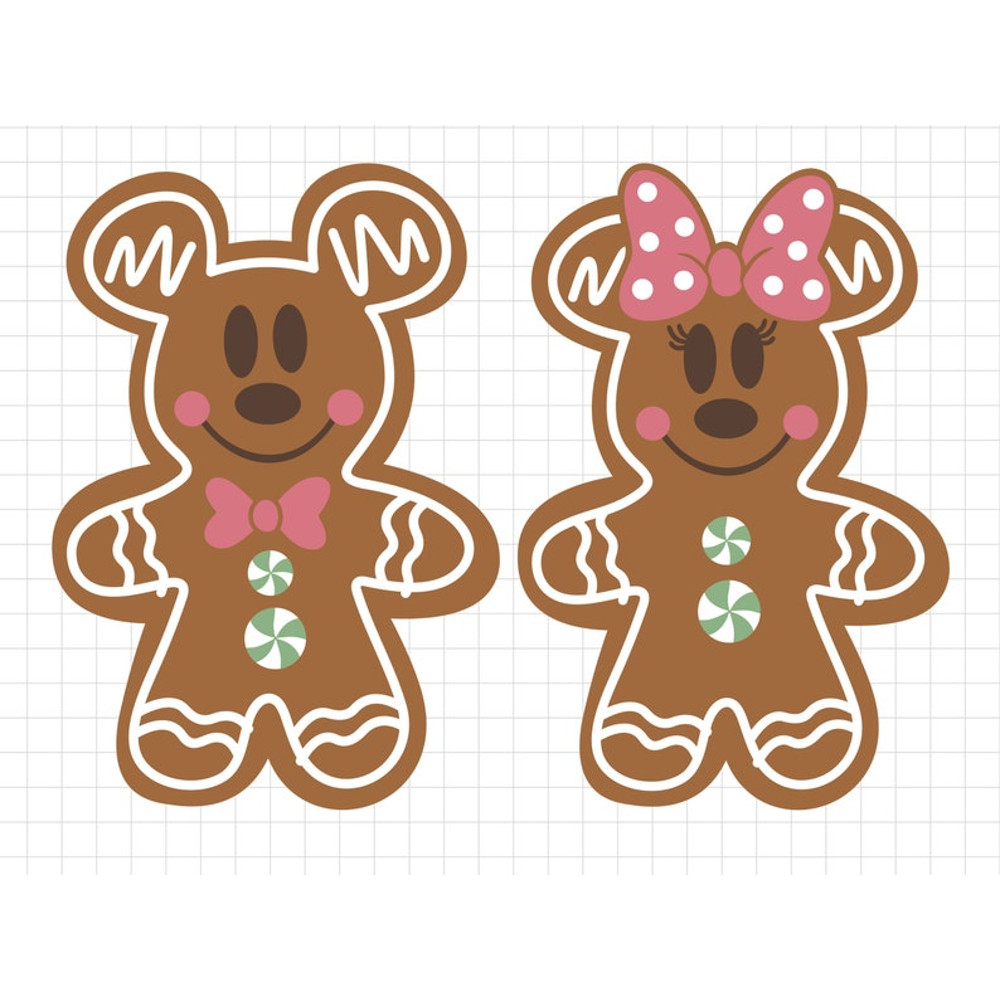 Gingerbread Cookies Svg, Bundle Gingerbread Svg, Magic Castle Christmas Svg, Magic Mouse Xmas, Christmas Svg, Holiday Png Files For Cricut.jpg