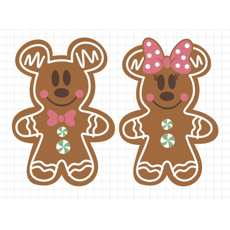 Gingerbread Cookies Svg, Bundle Gingerbread Svg, Magic Castle Christmas Svg, Magic Mouse Xmas, Christmas Svg, Holiday Png Files For Cricut.jpg
