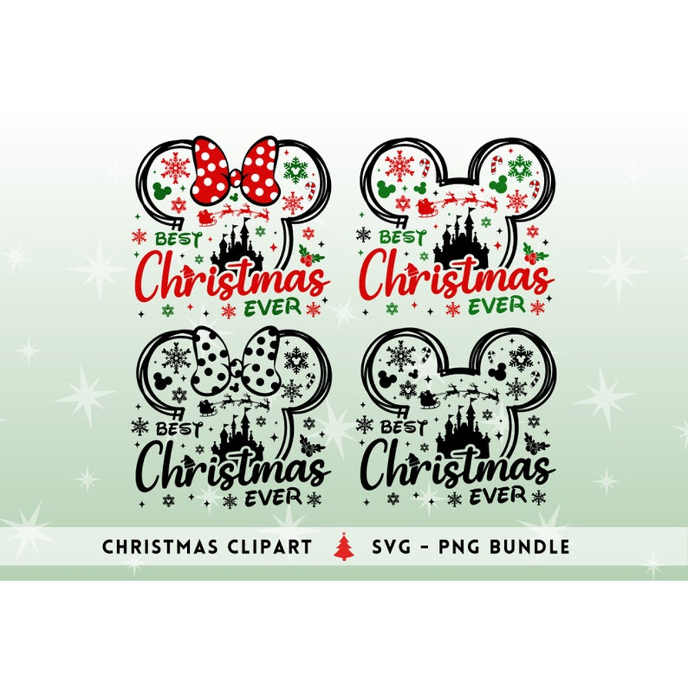 Christmas Crew - Best Christmas Ever Svg Bundle, Family Vacation 2023, Christmas Mouse Ears, Christmas Squad, Magical Kingdom Svg Crew.jpg