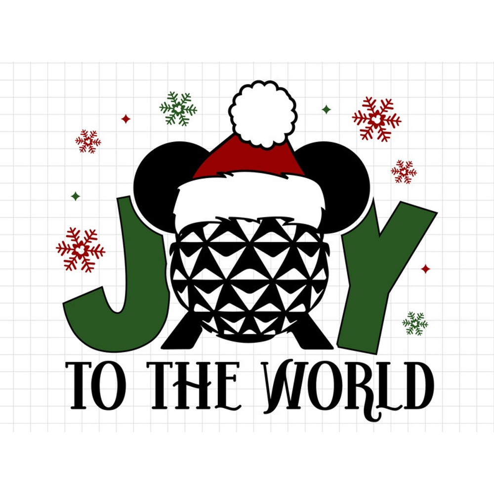 Joy To The World Svg, Magic Castle Christmas Svg Png, Mouse Christmas Svg, Family Vacation Svg, Christmas Friends Svg Png Files For Cricut.jpg