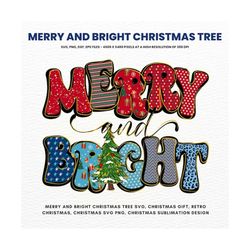 merry and bright christmas sign svg, merry and bright christmas sublimation, christmas sign clipart, christmas svg, christmas png