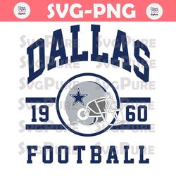 Retro Dallas Football 1960 Svg Cricut Digital Download