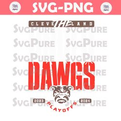 Cleveland Football Underdawgs Playoffs SVG