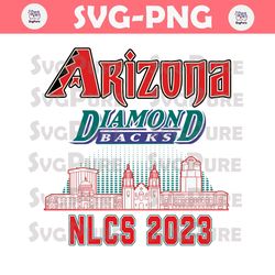 Arizona Diamondbacks NLCS 2023 Champions SVG Cricut File