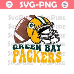 Green Bay Packers Helmet Football Svg Digital Download