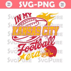 Retro In My Kansas Football Era SVG