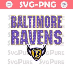 Baltimore Ravens NFL Football Team Svg Digital Download