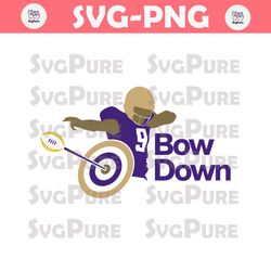 Retro Bow Down Washington Huskies SVG