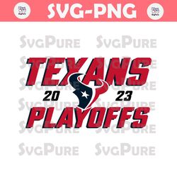 Houston Texans 2023 Playoffs Football SVG
