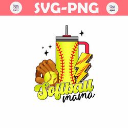 Boujee Softball Mama Game Day PNG
