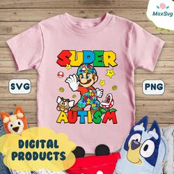 Retro Super Mario Super Autism PNG