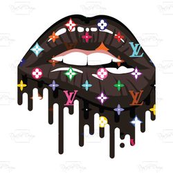 lv dark lip logo, trending svg, lv logo, louis vuitton lip svg, lv lip gift, louis vuitton logo gift, lv lip shirt, loui