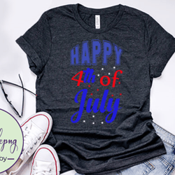 4th of July Typography T-shirt Design Design 39