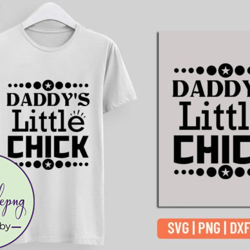 daddys little chick - easter svg design design 056