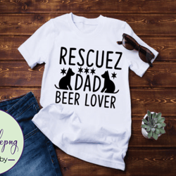 rescue dad beer lover design 117