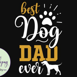 best dog dad ever tshirt design 123