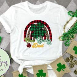 one lucky dad st patricks day design 47
