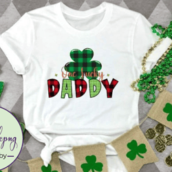 one lucky daddy st patricks day design 48
