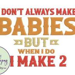 fathers day funny saying dad of 2 girls design 28