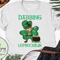 st patricks day dabbing leprechaun png design 01