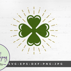 st patricks day green clover leaf design 71
