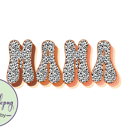 retro mama leopard mom mothers day png design 17