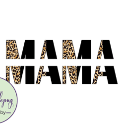 mama leopard mothers day mom sublimation design 18