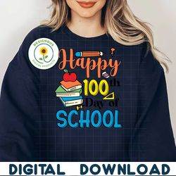 100 Days Of School Png Svg