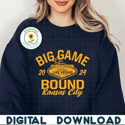 Big Game Bound Kansas City 2024 SVG