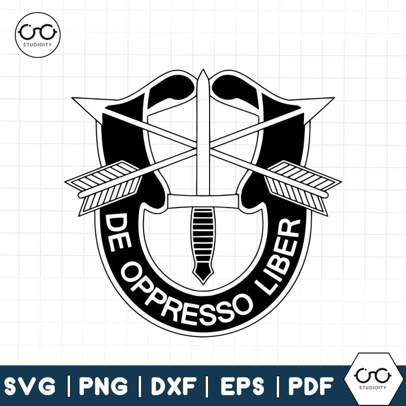 US Army Special Forces Airborne,SvG,PnG,DxF,EpS file,Instant | Inspire ...