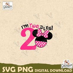 im twodles minnie mouse bow tie svg