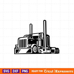 semi truck svg, semi truck png, truck driver png, trucker svg, 18 wheeler svg, truck clipart, cut files for cricut