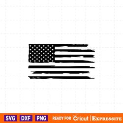 tattered american flag digital download, instant download, svg, dxf, eps & png files included!