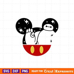 baymax svg clip art files, big hero 6, disneyland ears, digital, download, tshirt, cut file, svg, iron on transfer,minni