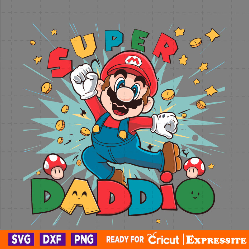 Funny-Super-Daddio-Mario-Cartoon-SVG-Digital-Download-Files-3005241034.png